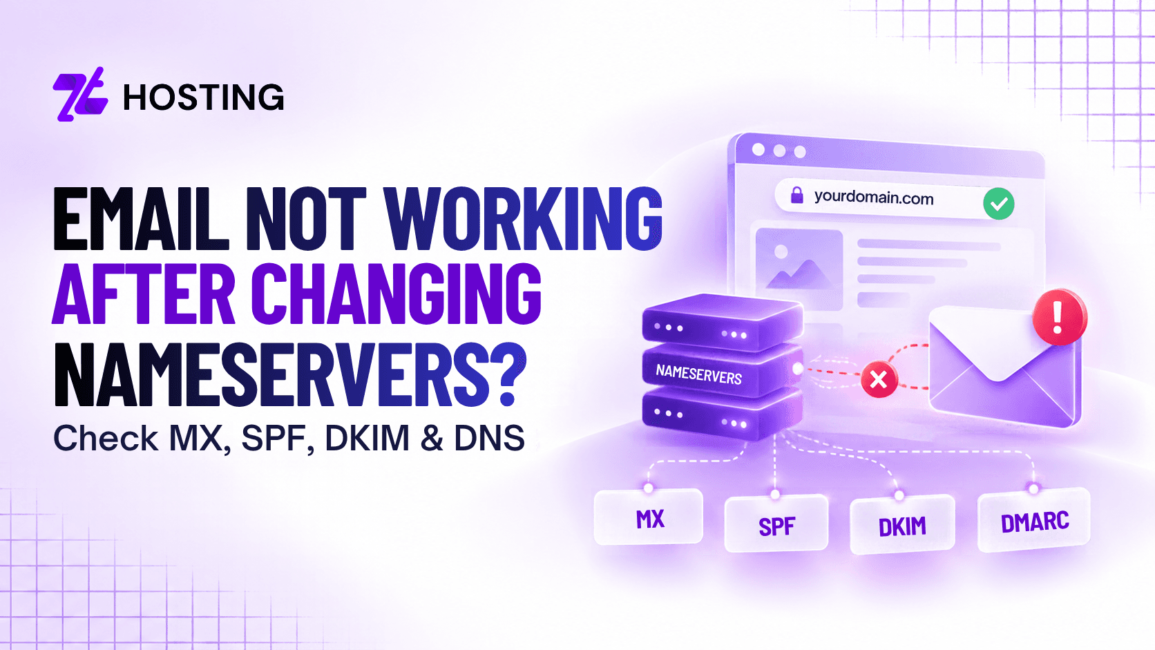 Email Not Working After Changing Nameservers? Fix DNS First