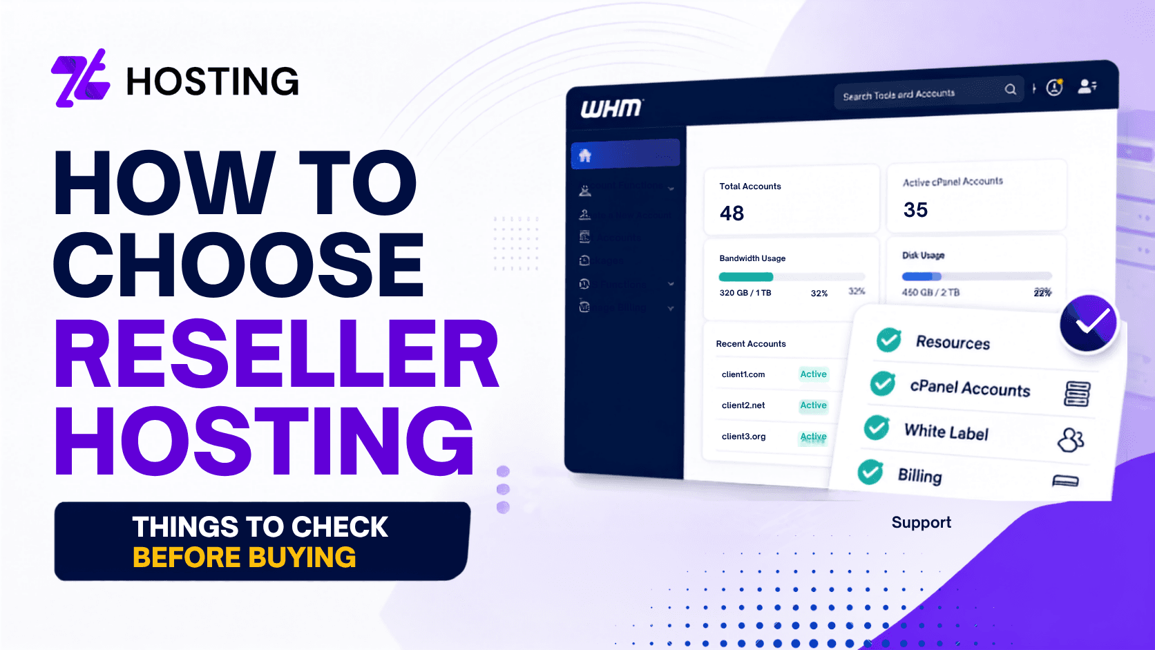 What Should You Check Before Choosing Reseller Hosting?