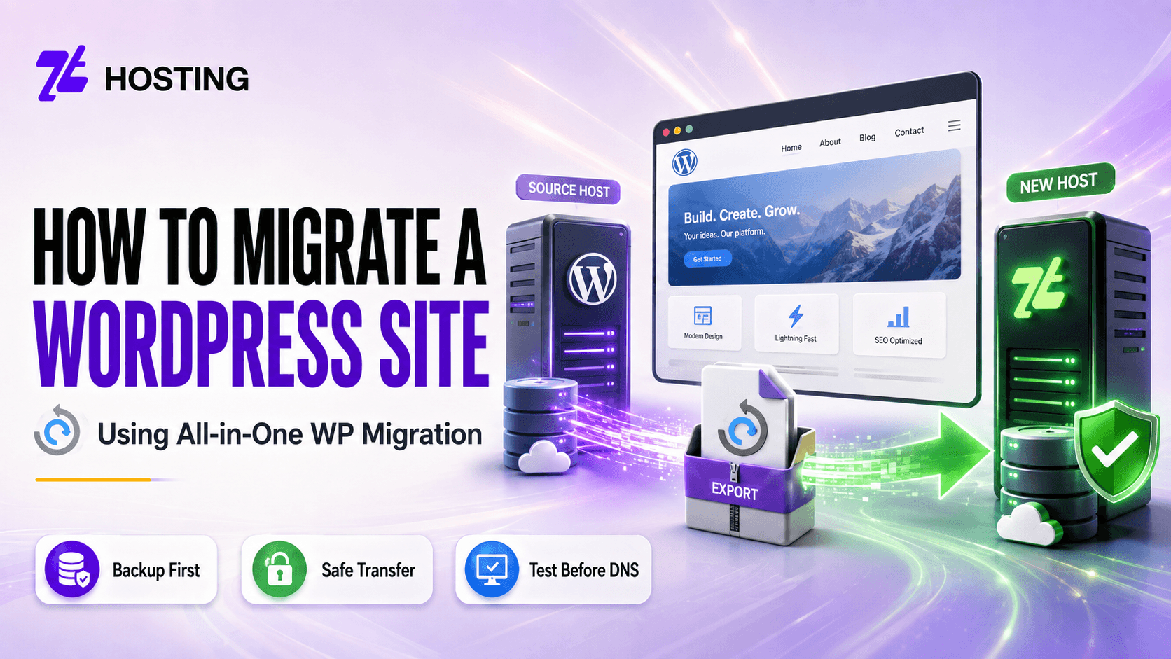 How to Migrate a WordPress Site Using All-in-One WP Migration