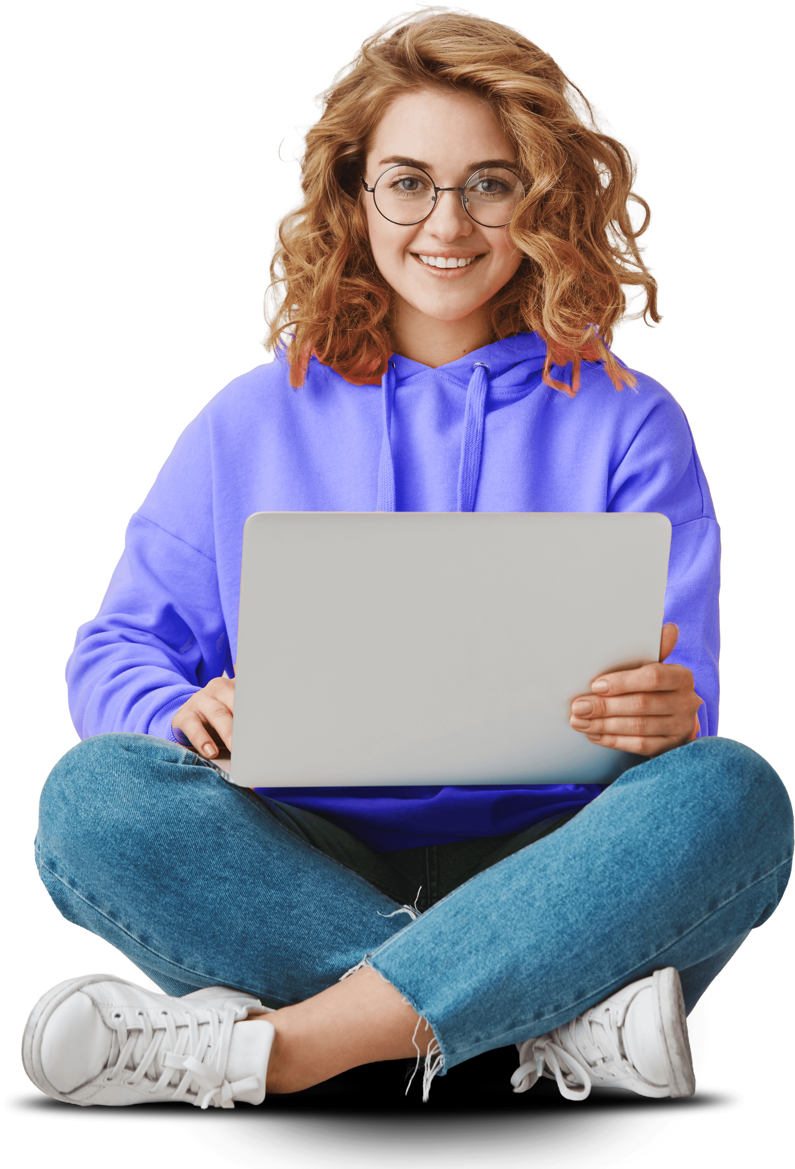 Student using a laptop while reviewing ZTHosting web hosting