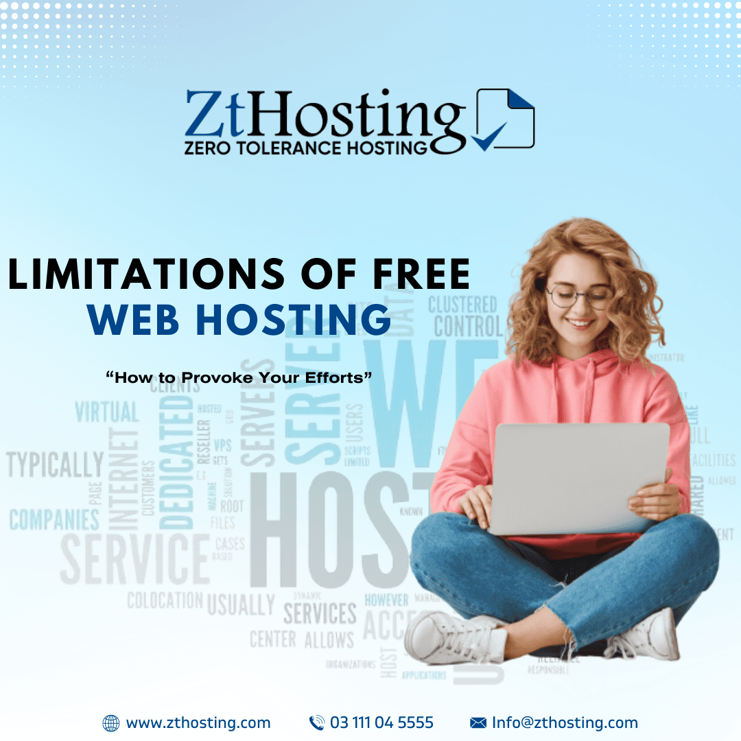 Limitations of Free Web Hosting | How to Provoke Your Efforts | ZTHosting