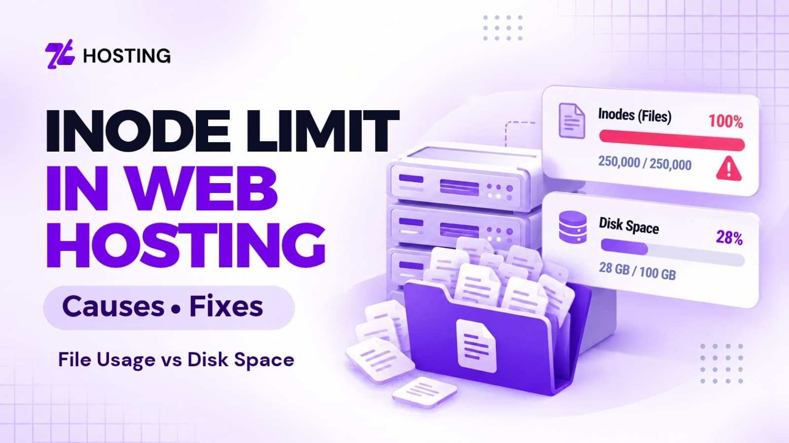 Inode Limit in Web Hosting: Causes & Fixes