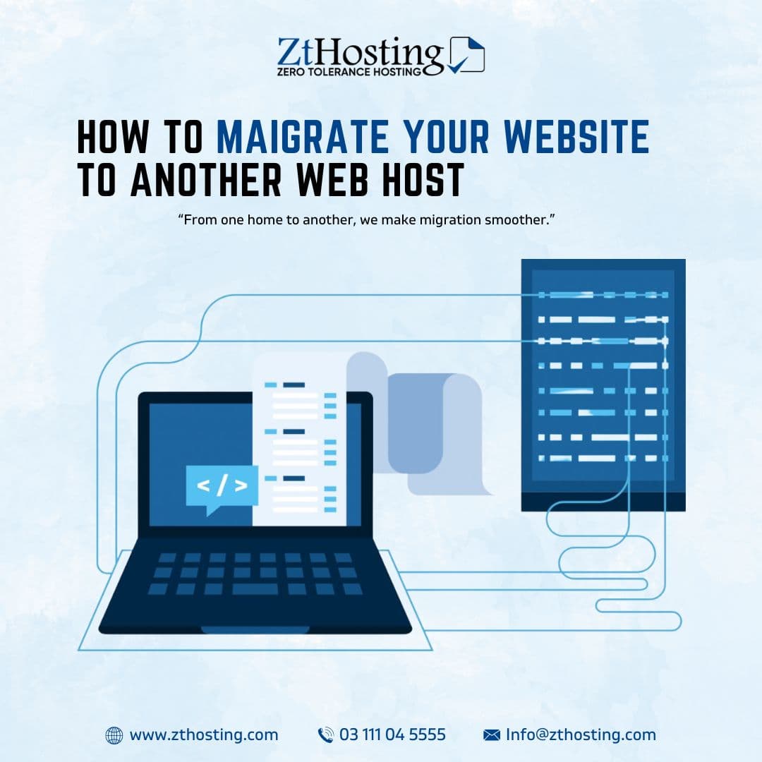 HOW TO MIGRATE YOUR WEBSITE FROM ANOTHER WEB HOST?