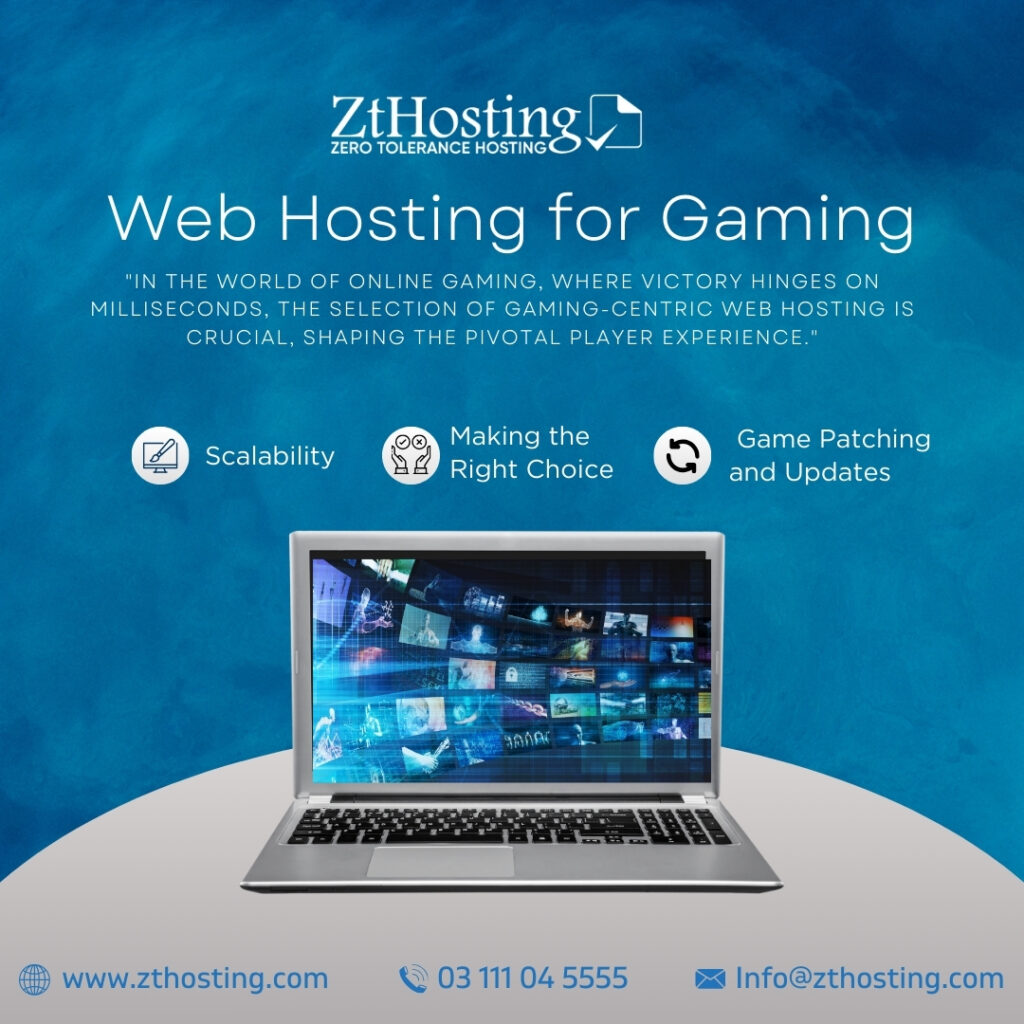 Web Hosting for Gaming