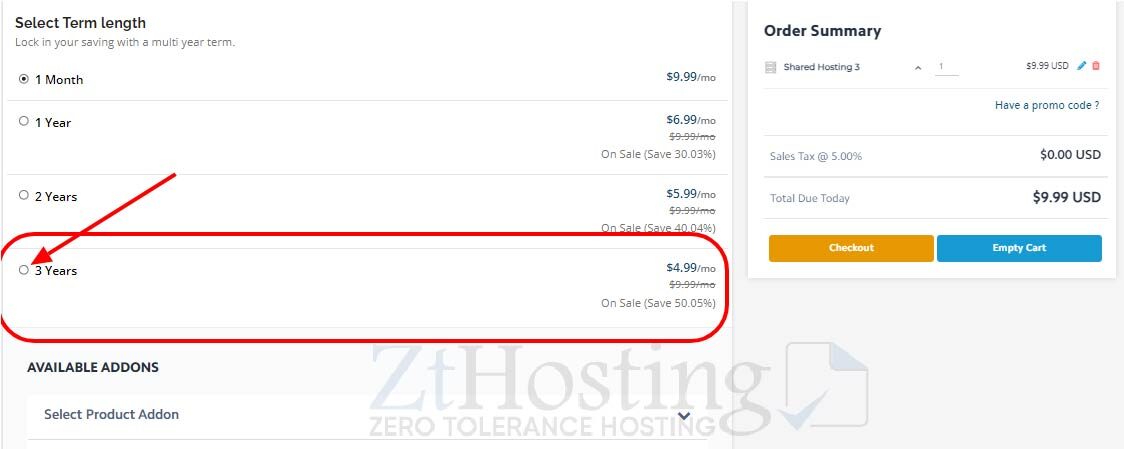 Step-by-Step Guide to Buy Shared Web Hosting with ZTHOSTING