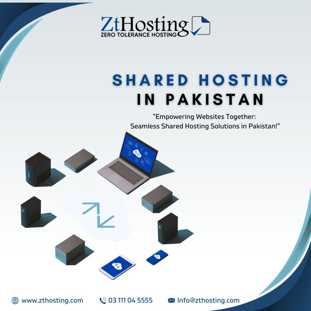 shared web hosting in Pakistan